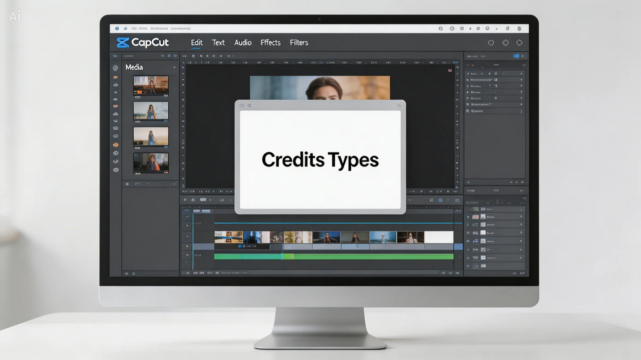 credit types on CapCut