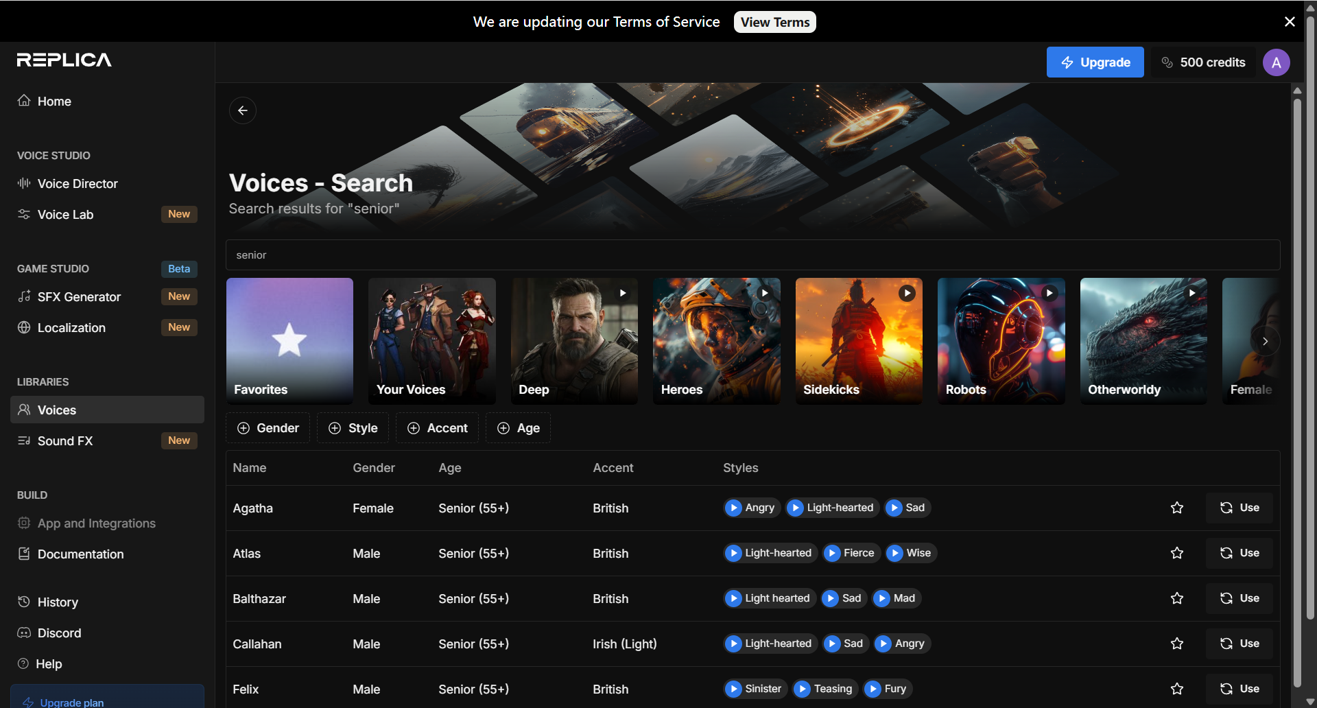 Инструмент преобразования текста в речь от Replica Studio