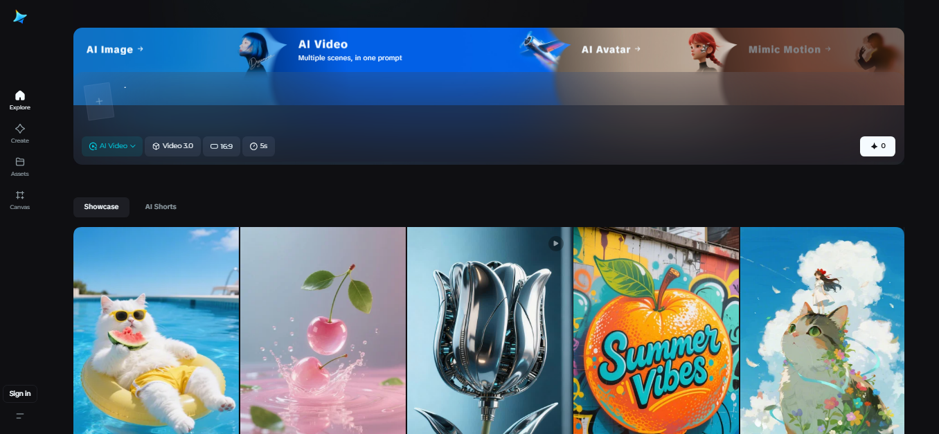 Creador de videos sin rostro