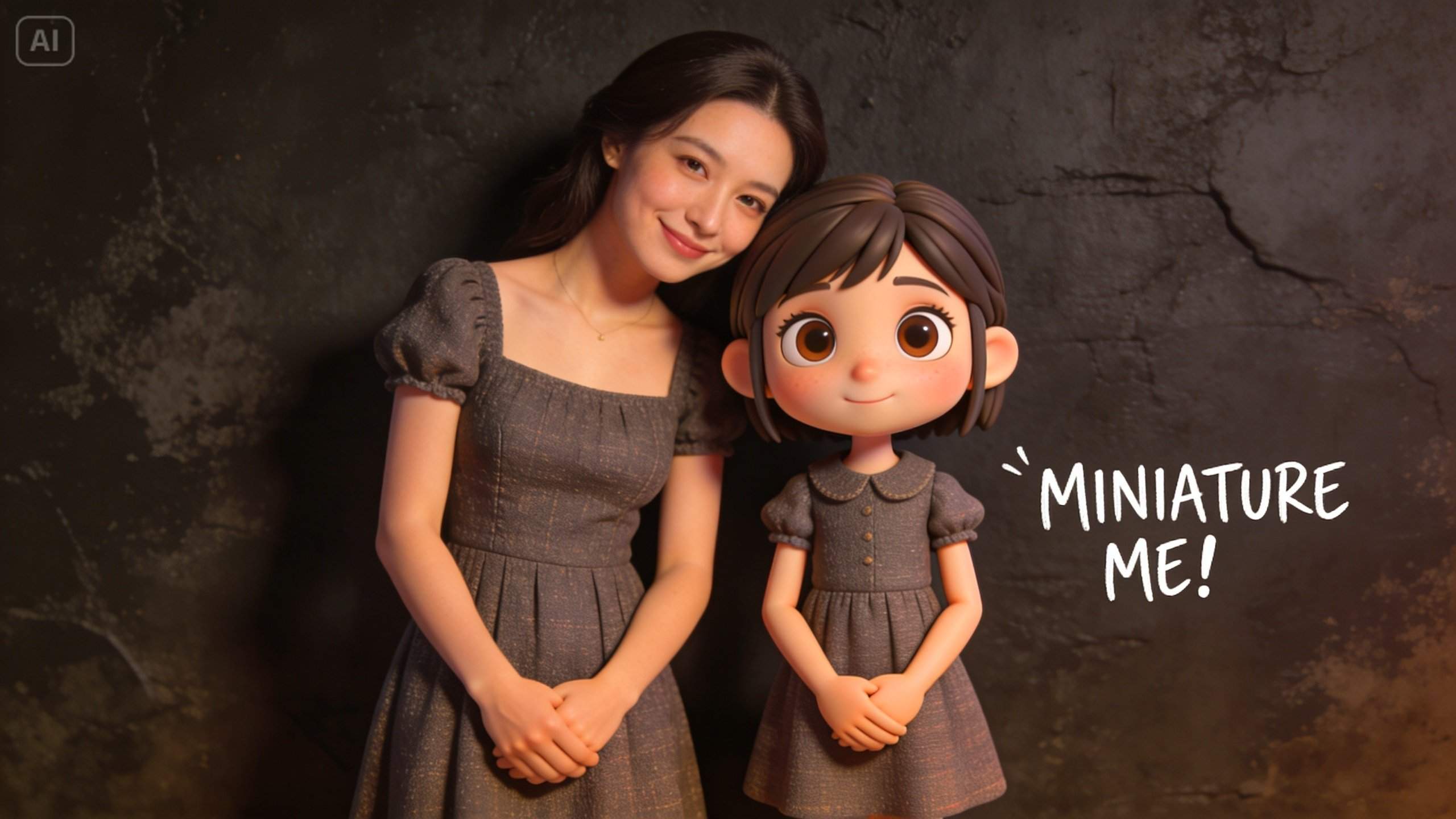 Miniaturowe zalety AI Photo