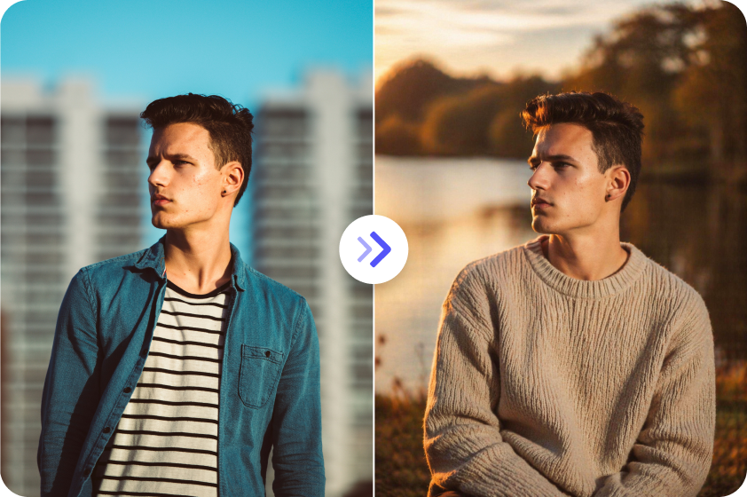 Transform old photos into new creatives