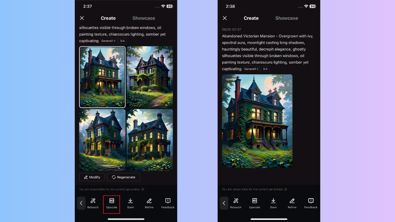 แอป CapCut ตัวขยายภาพอัตโนมัติ