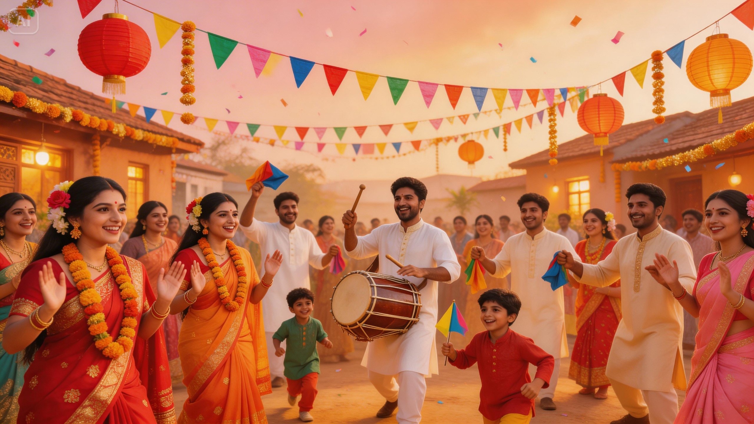 ภาพถ่าย pohela boishakh ai พร้อมคุณสมบัติ