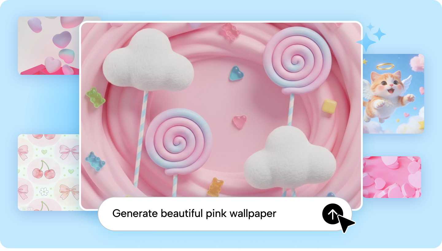 Cute Pink Wallpaper: Free Downloads and Create Cozy Wallpapers with AI