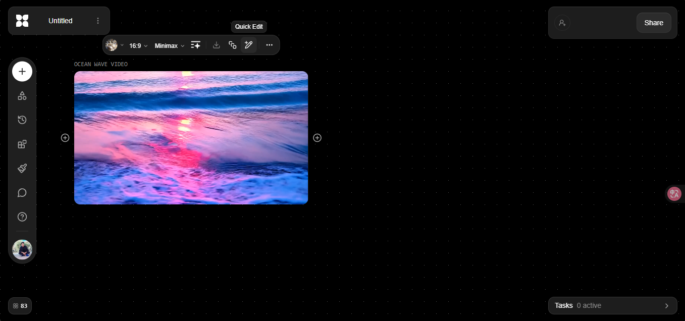 Video creado a partir de texto