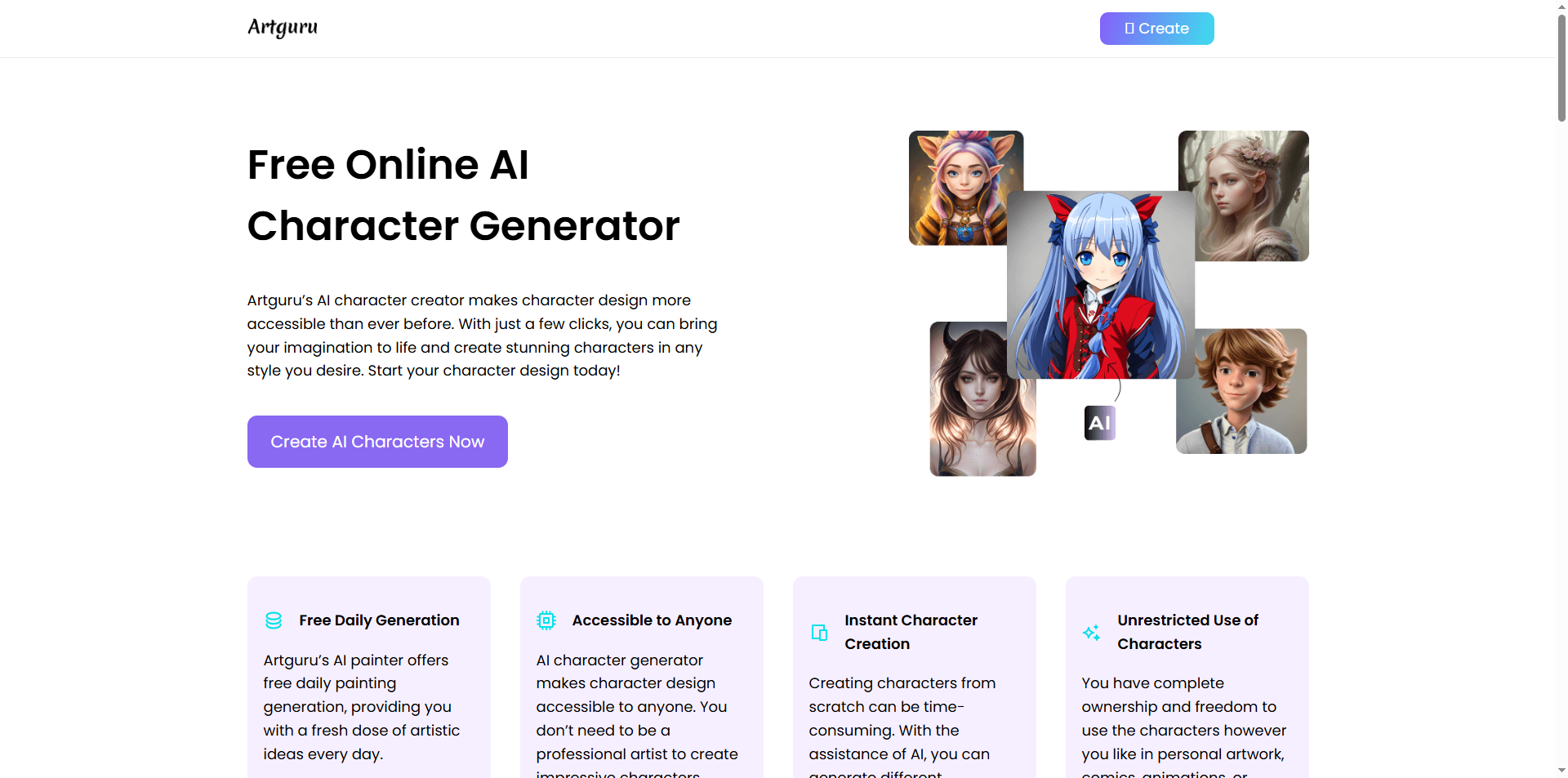Crear Artguru