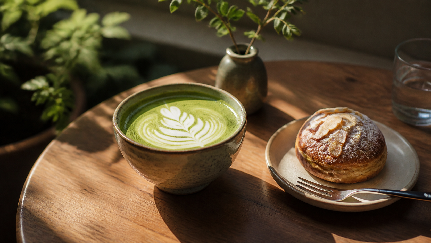 Matcha porträtt exempel