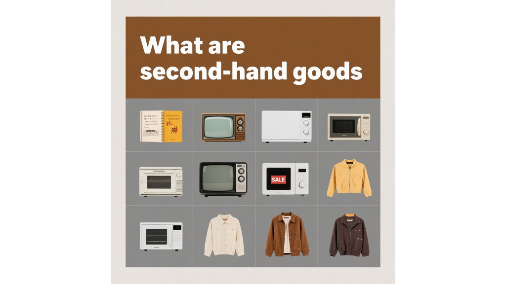 What are second-hand goods