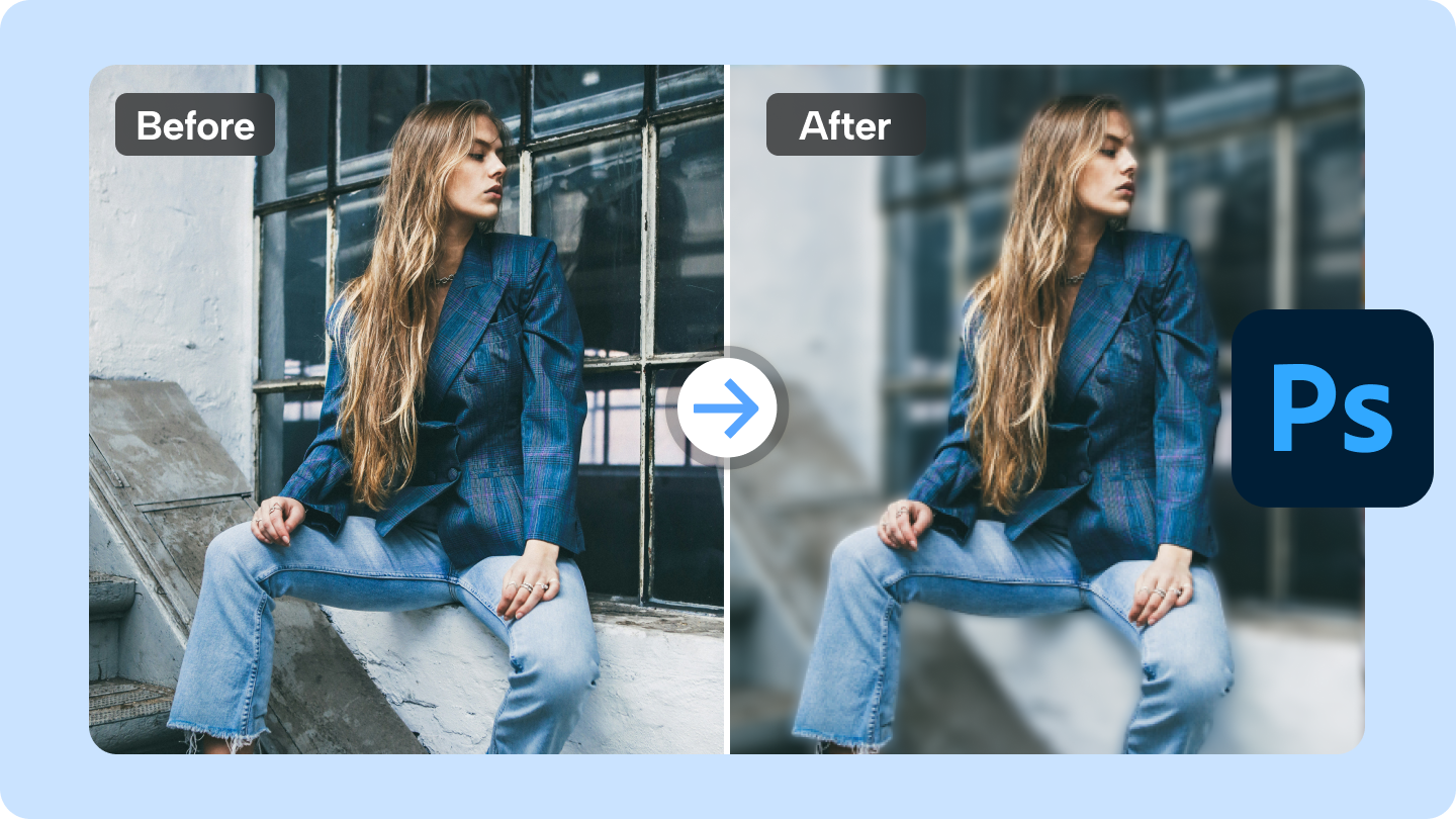 blurring in photoshop