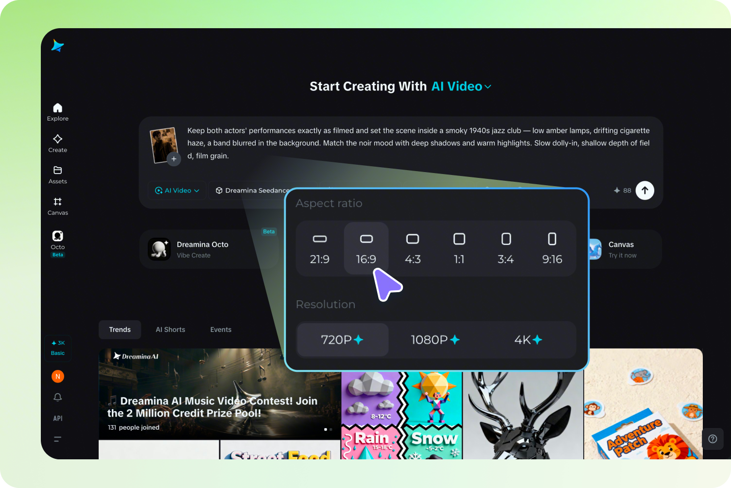 Step 2: Choose settings and generate