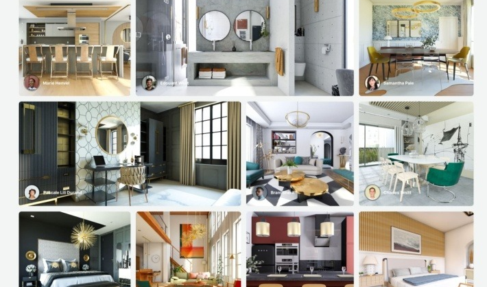3D interior design