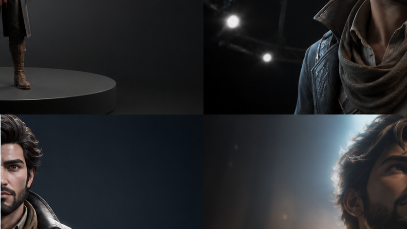 3D Render Video Effect original Dreamina visual