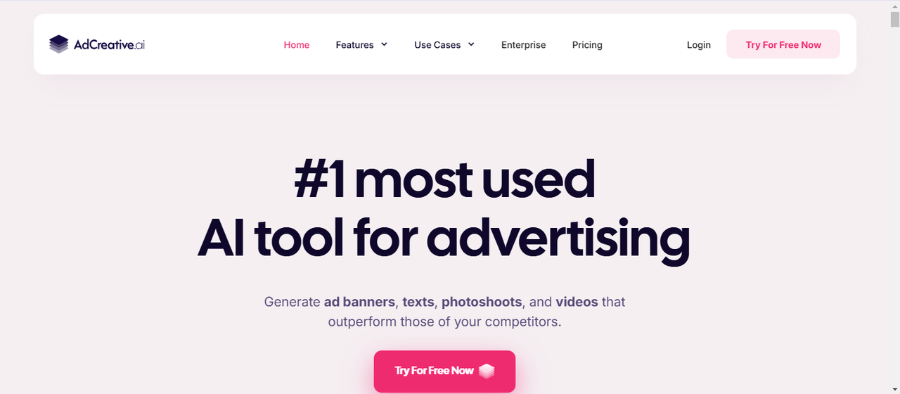 Create UGC video at AdCreative.ai