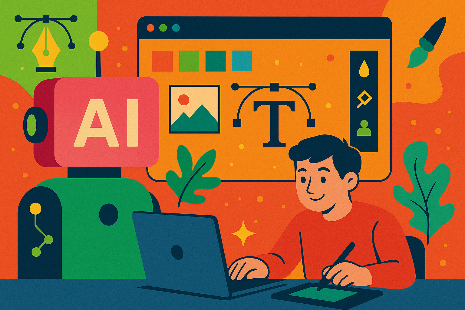 Why use AI for graphic design