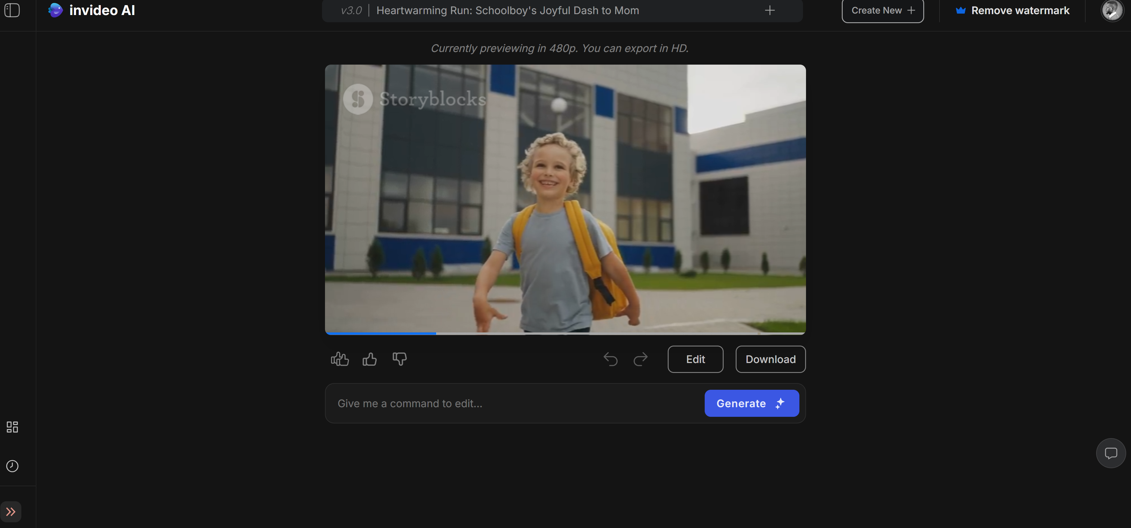 Invideo AI: Luma AI dream machine alternative