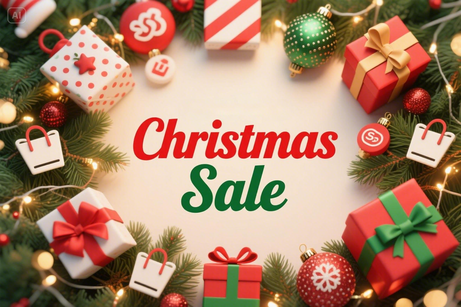 Xmas banner designs for e-commerce