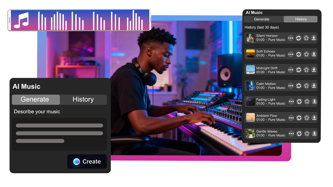 Most Effective AI Background Music Tools 