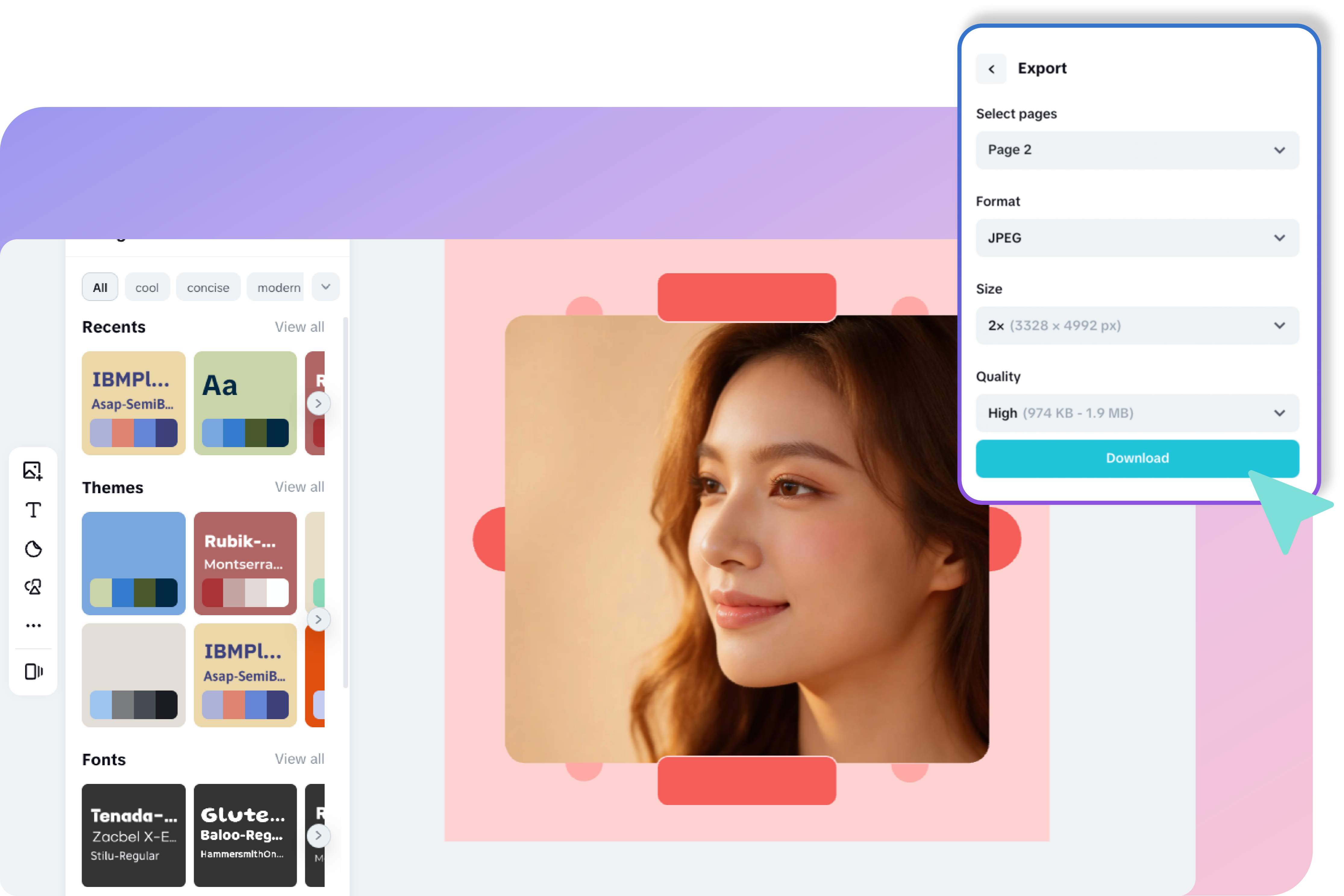 Tải xuống ảnh hồ sơ của bạn