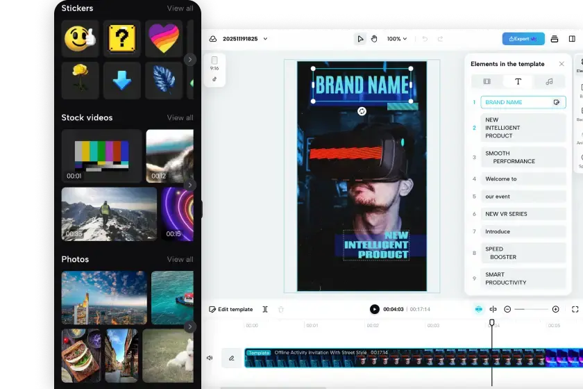 Generate and edit