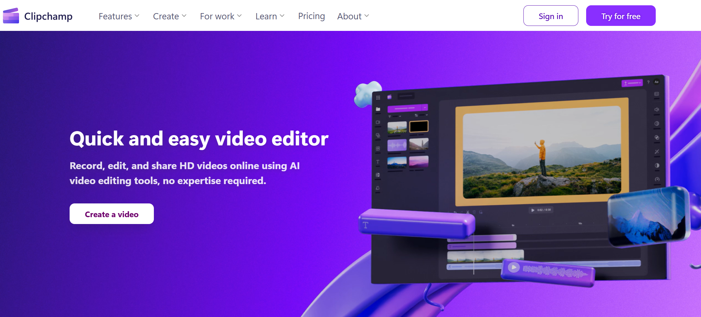 Editor de video de Microsoft