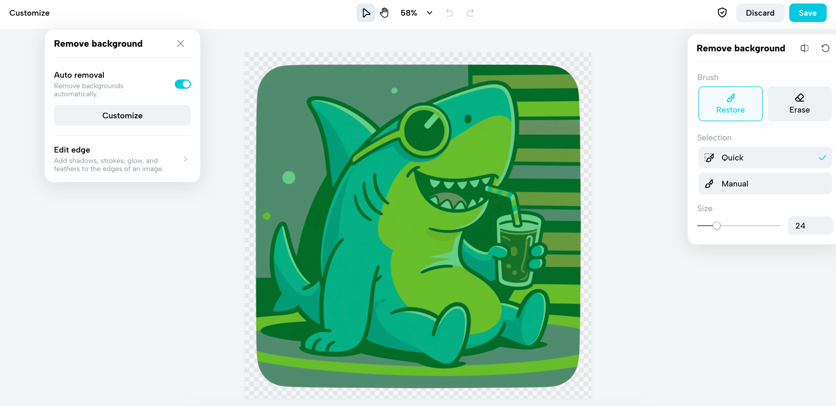 Modifiez l'arrière-plan de votre avatar