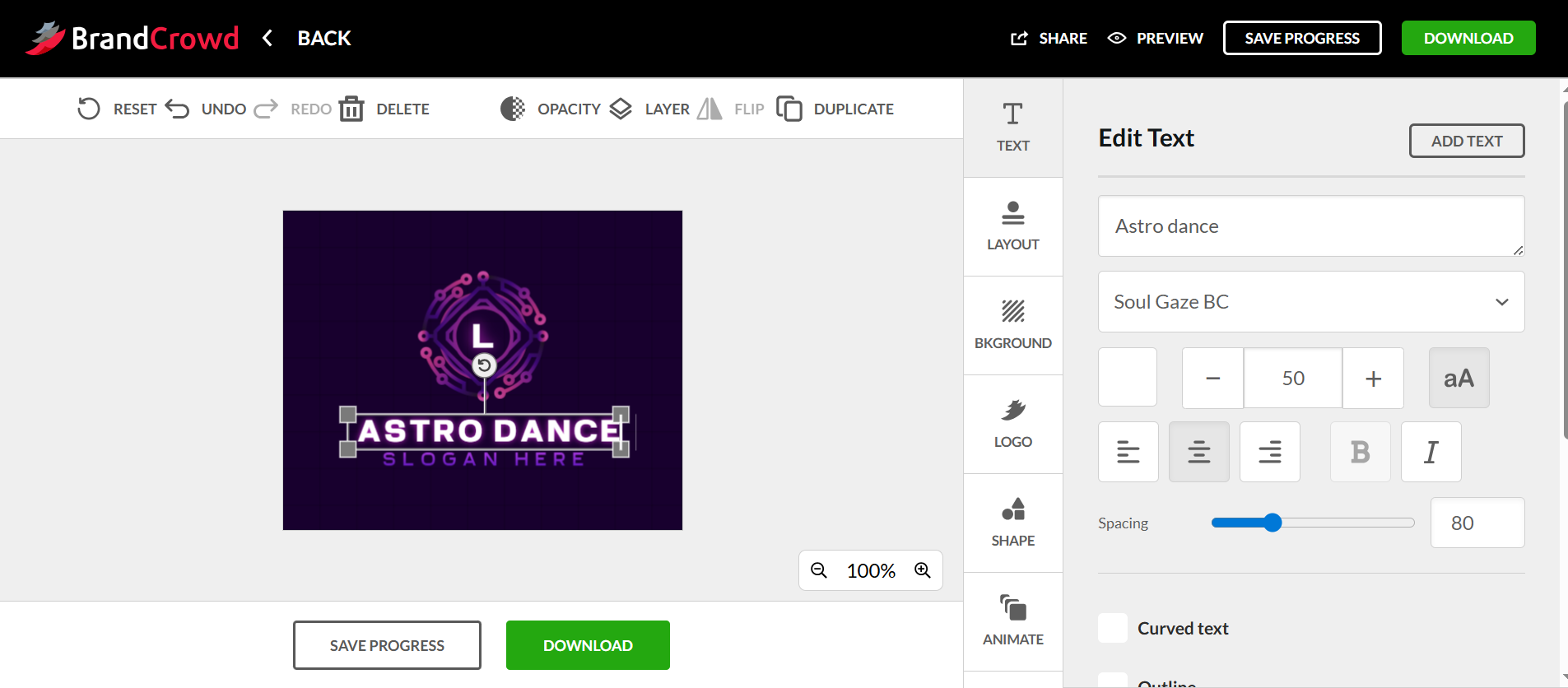 BrandCrowd - the best AI tool for logo design