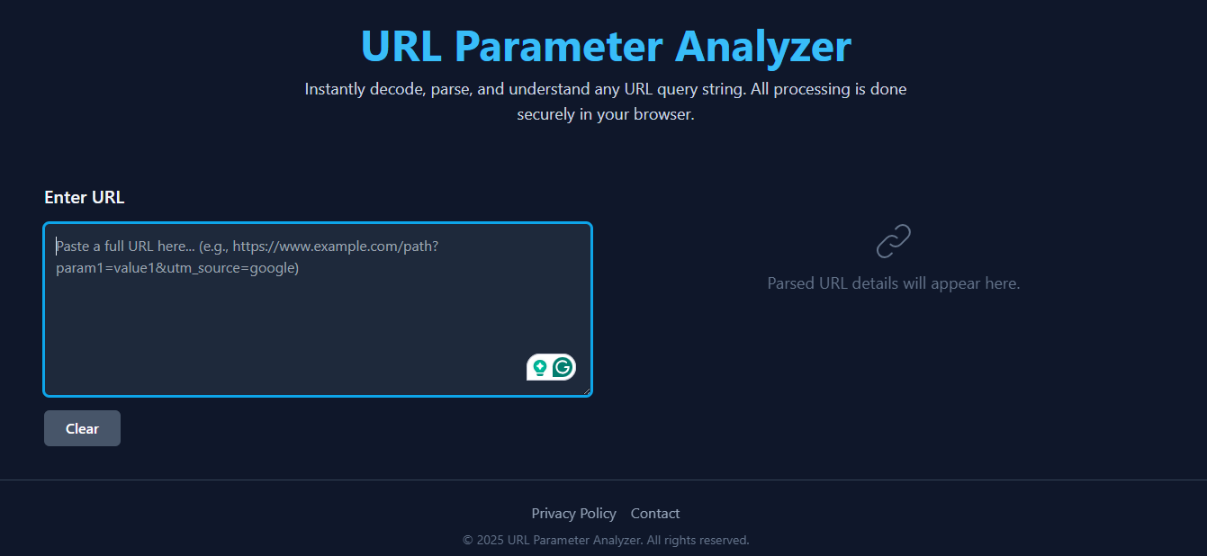 Visit URL-Parser.com