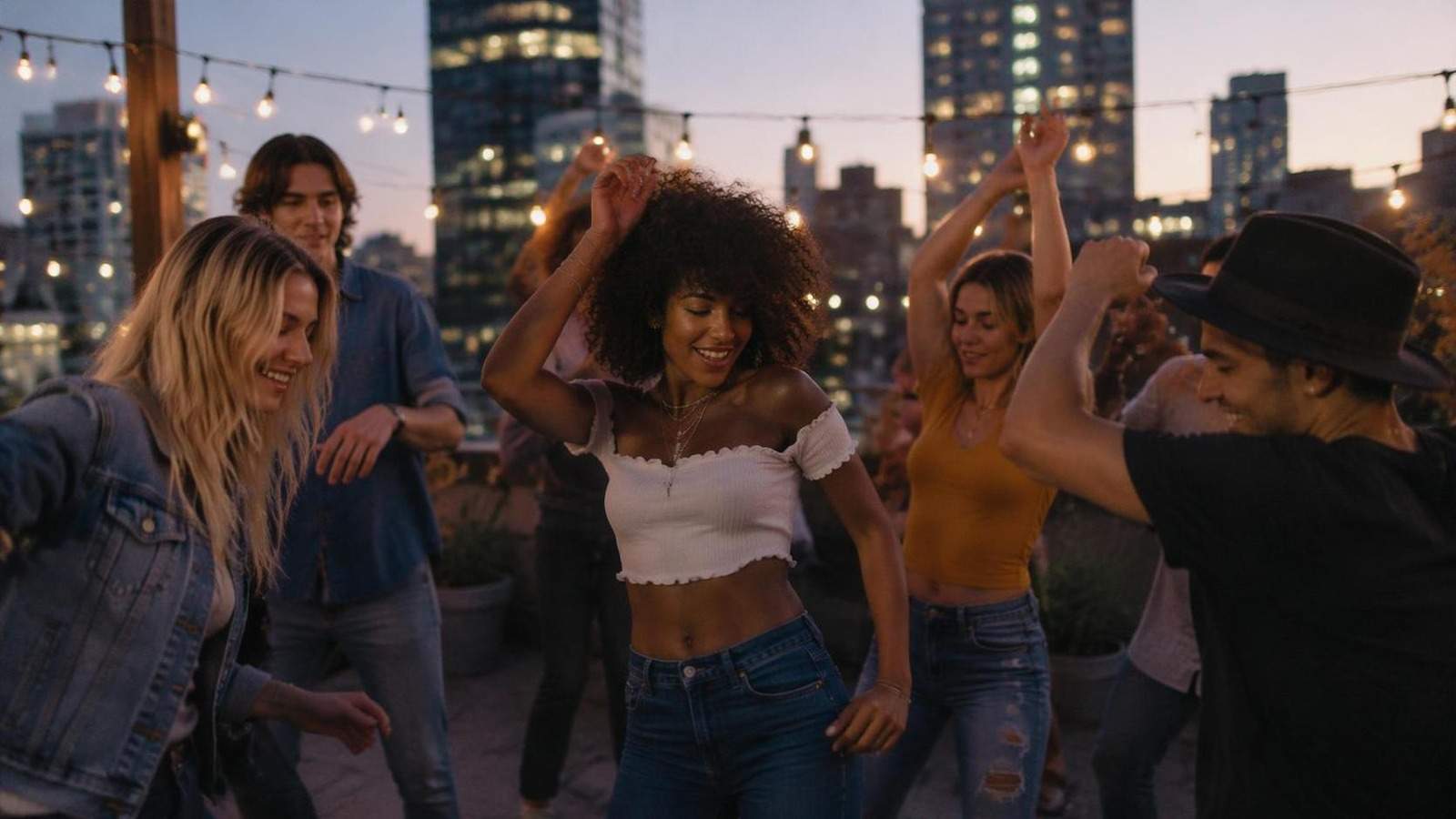 friends dance video generator AI template cover