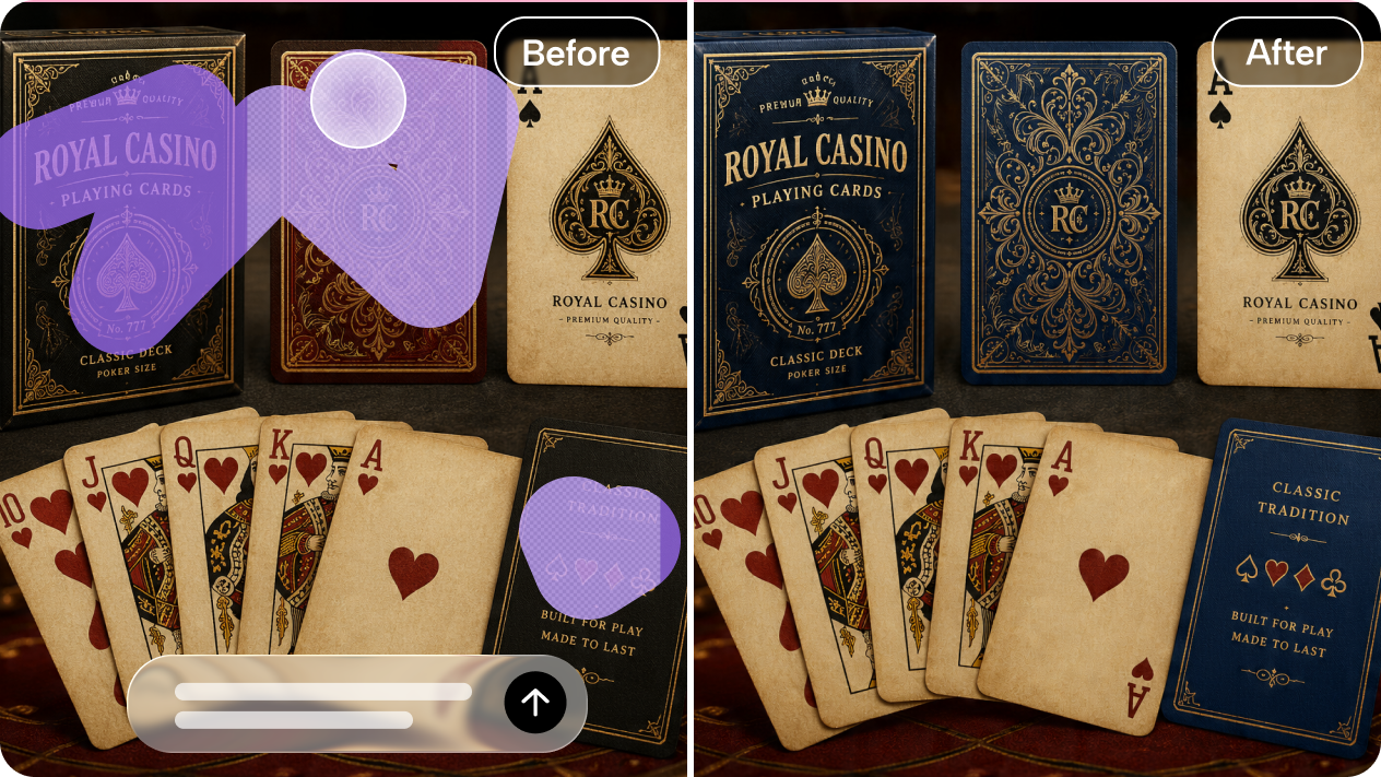 Polish every card design with interactive editing