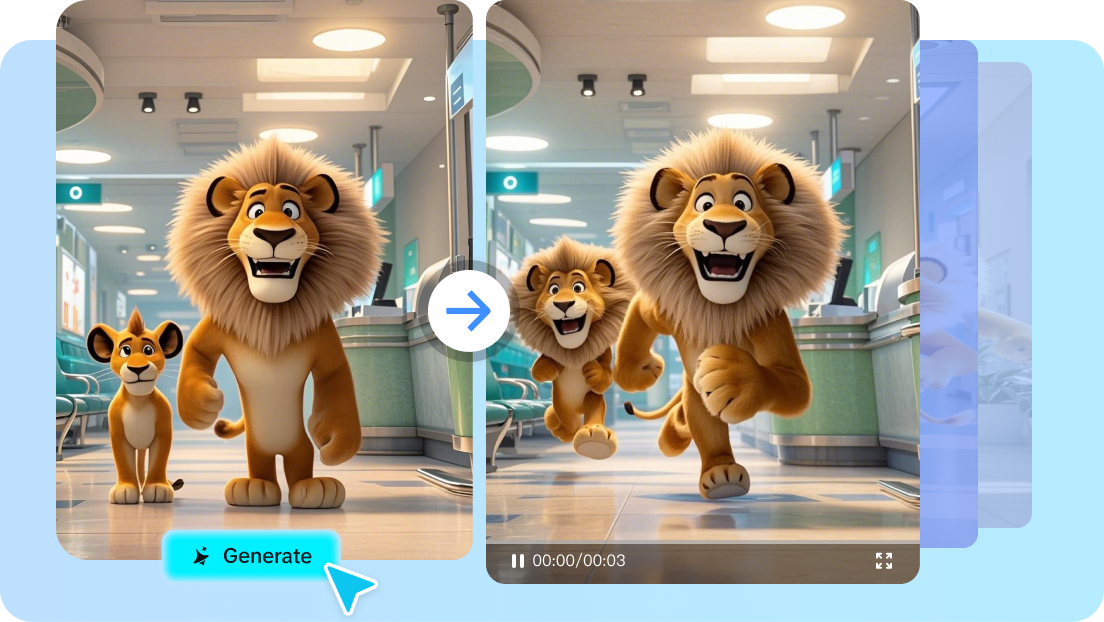 KI-Videogenerator aus Bildern