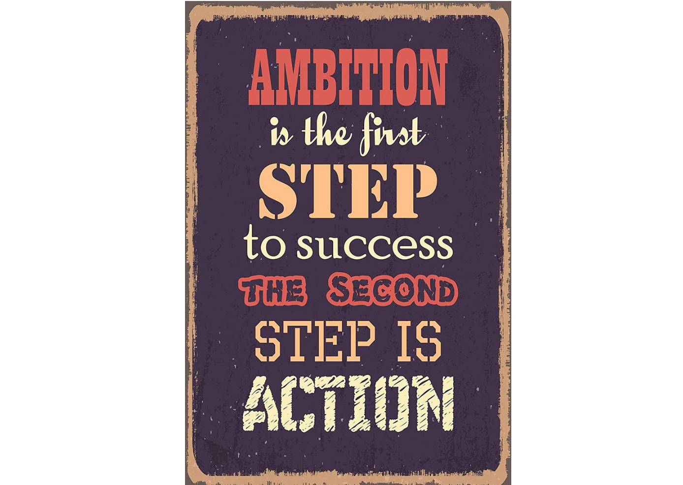 Inspirational motivational poster