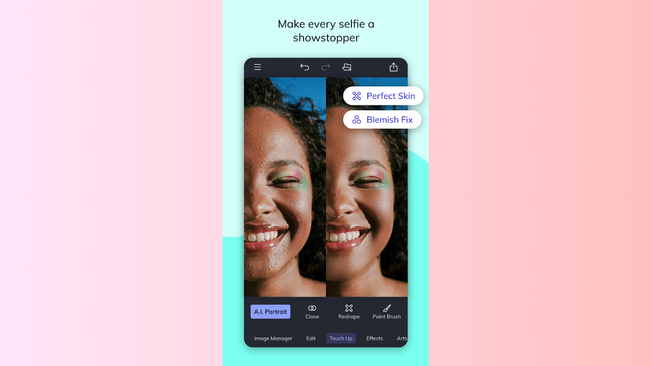 BeFunky app birthday photo editor