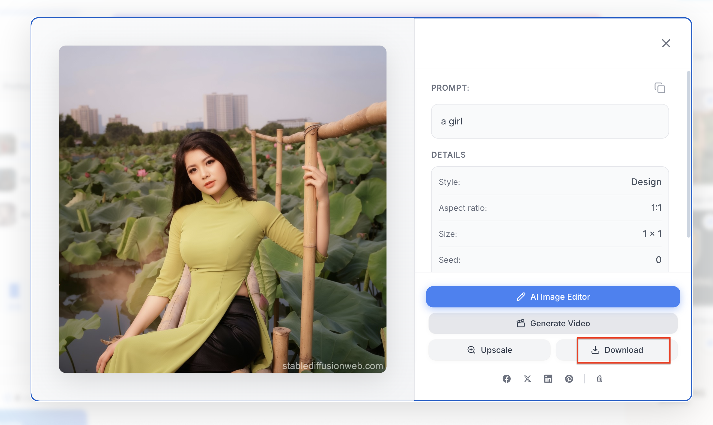 Download to save the image