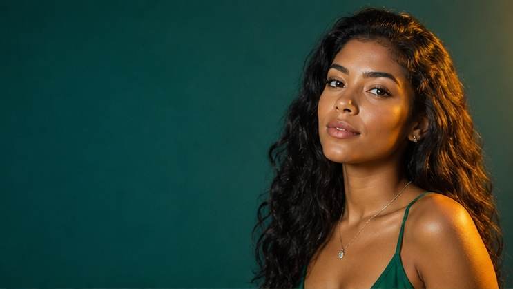Larawan ng bayani ng AI Brazilian Girl Generator