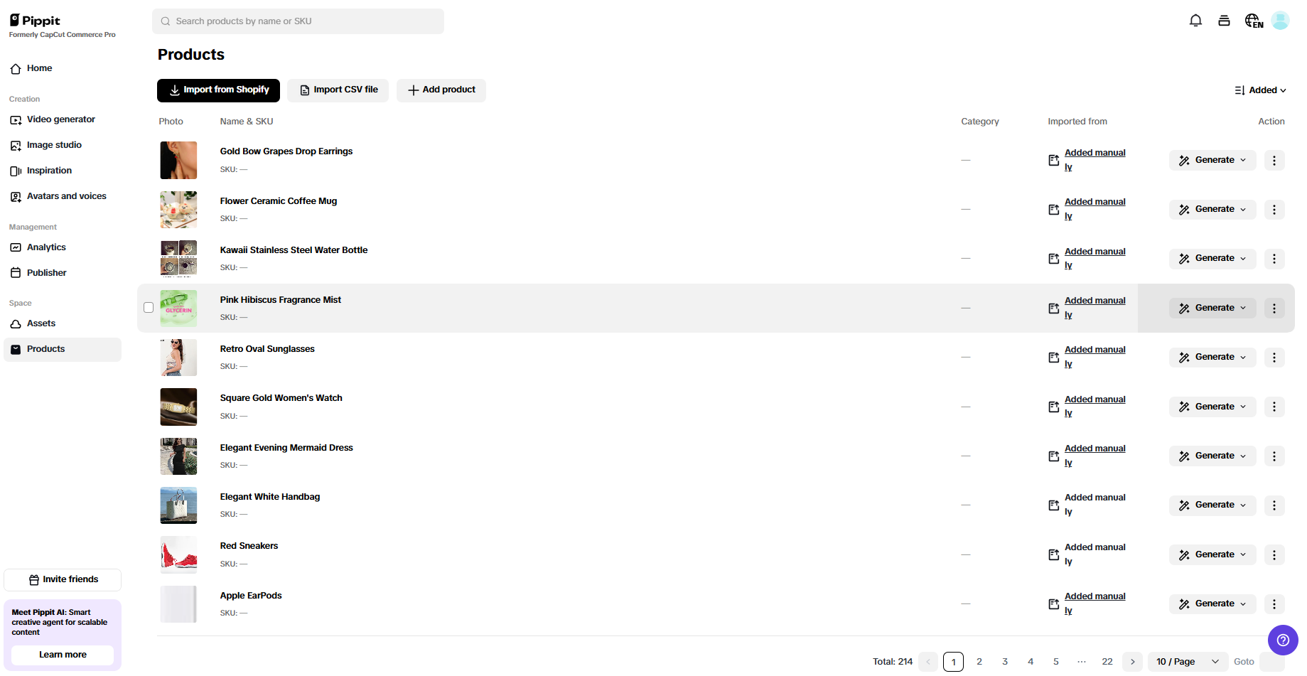 E-commerce marketplace integration