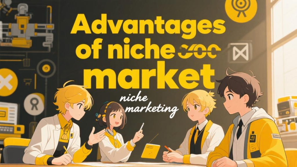 Niche market's advantages