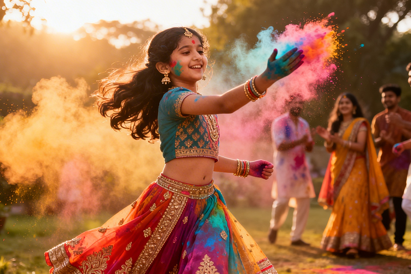 Festival Joy Burst Girl