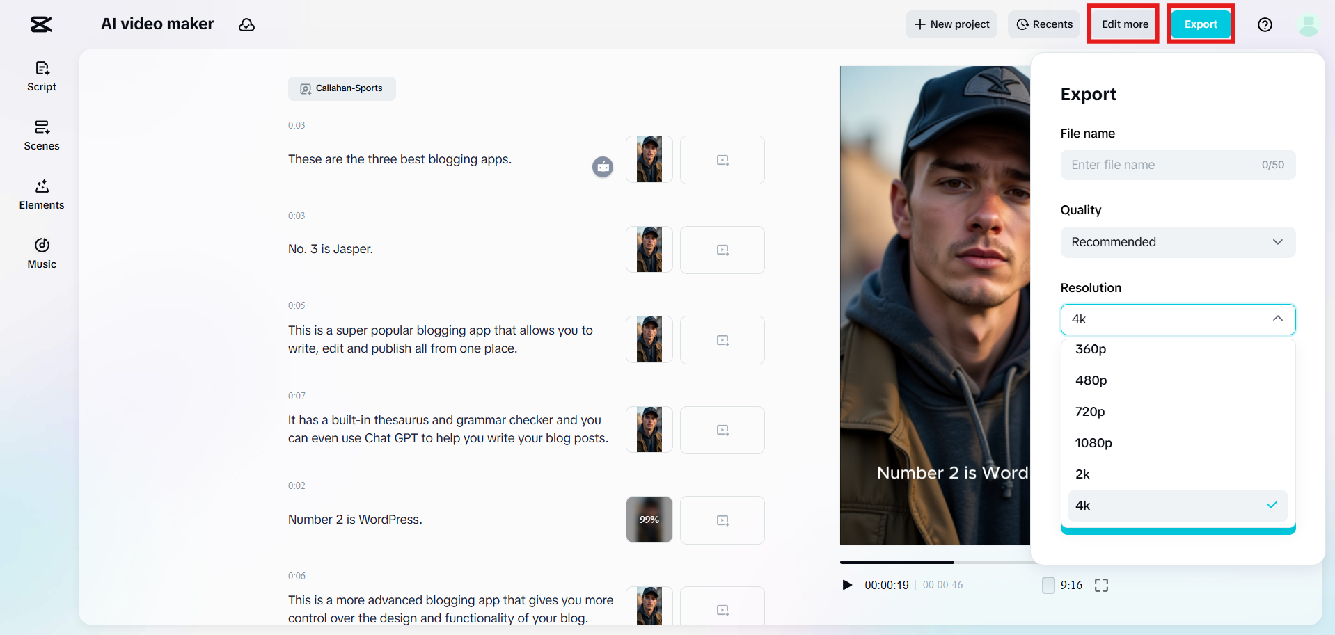 Export or edit more if you want