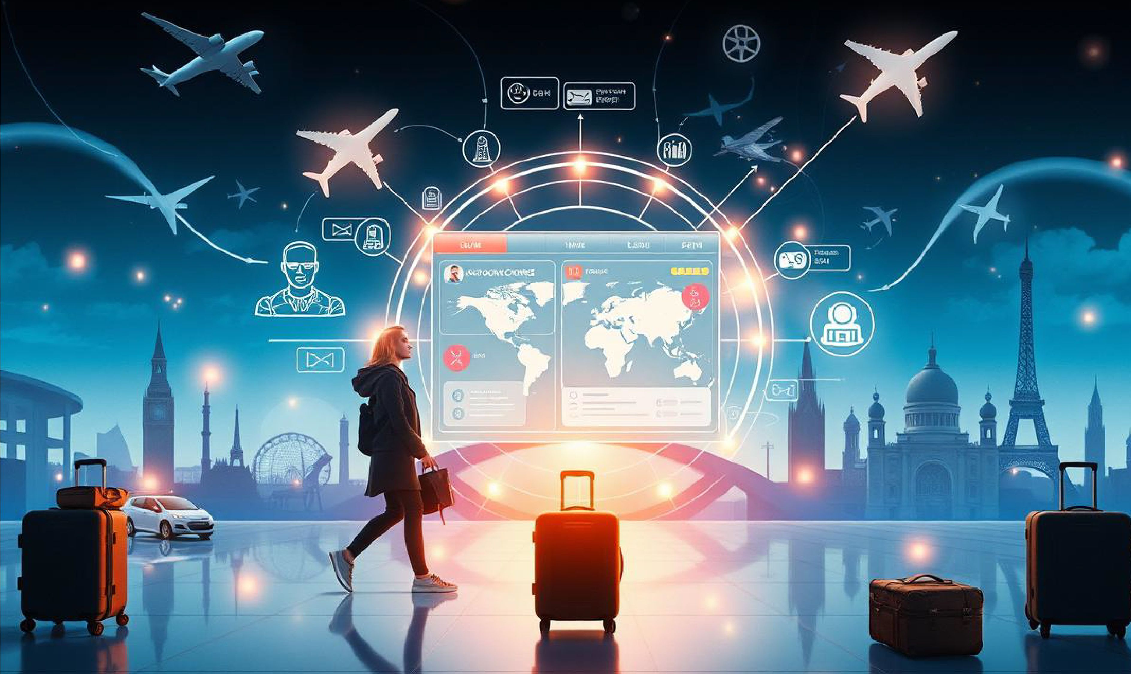 Key applications of AI in travel