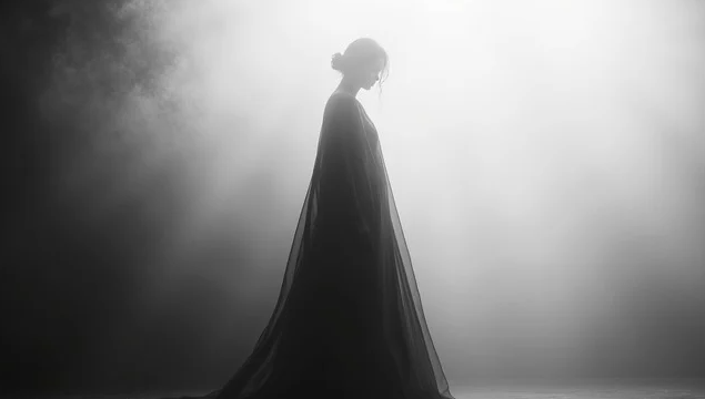 Silhouettes with open space