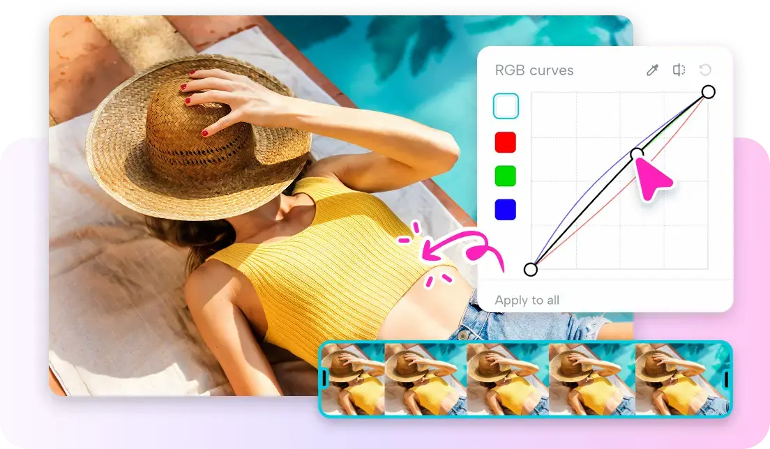 video color changer