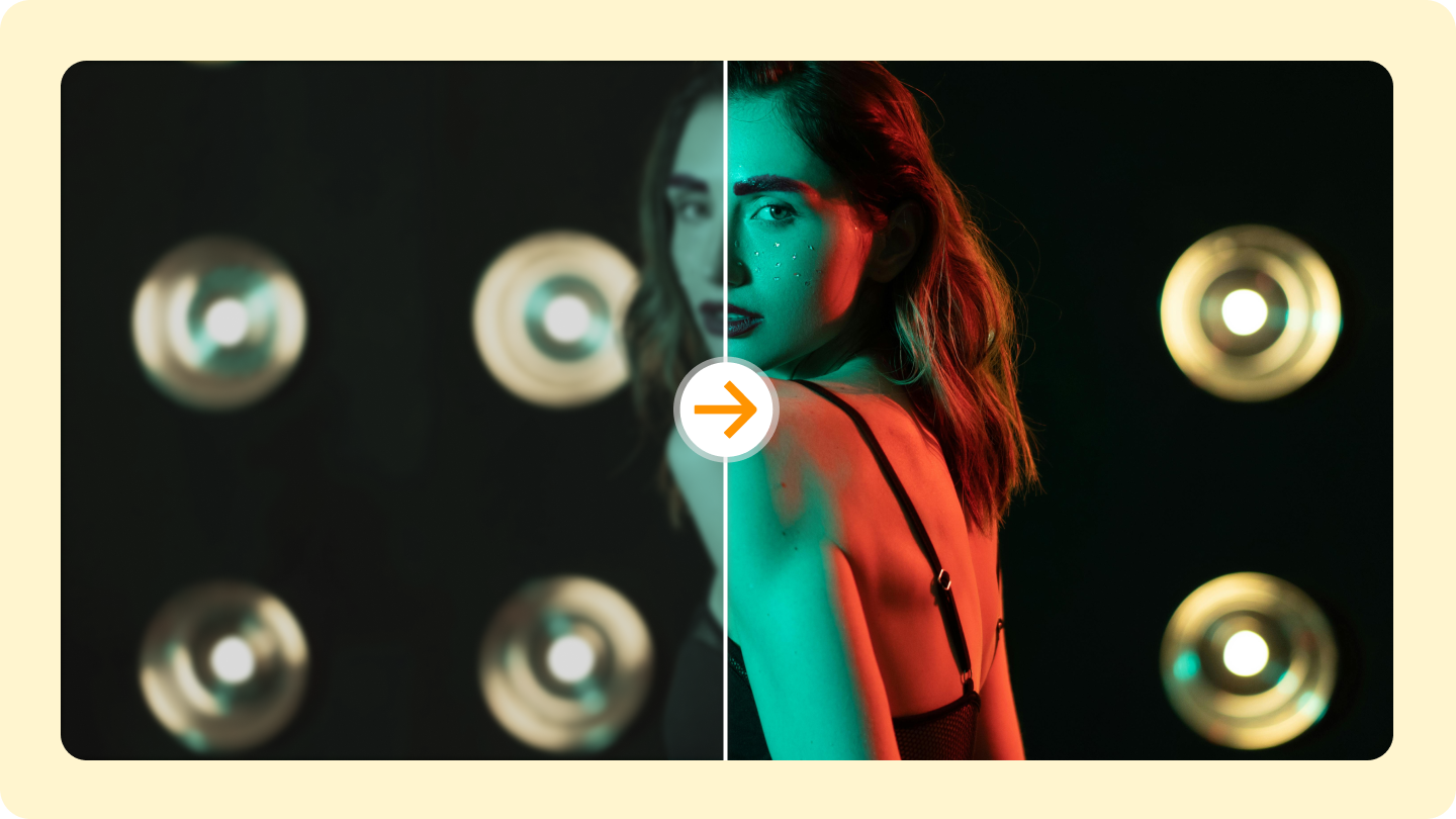 high contrast images