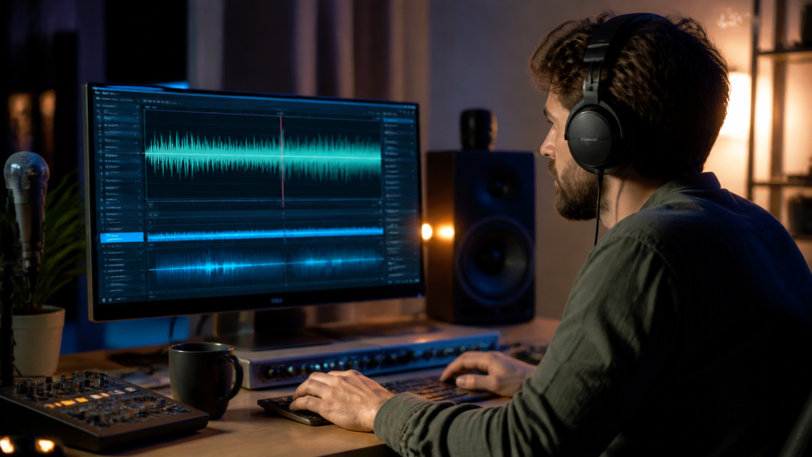 Podcast-Clip visuell