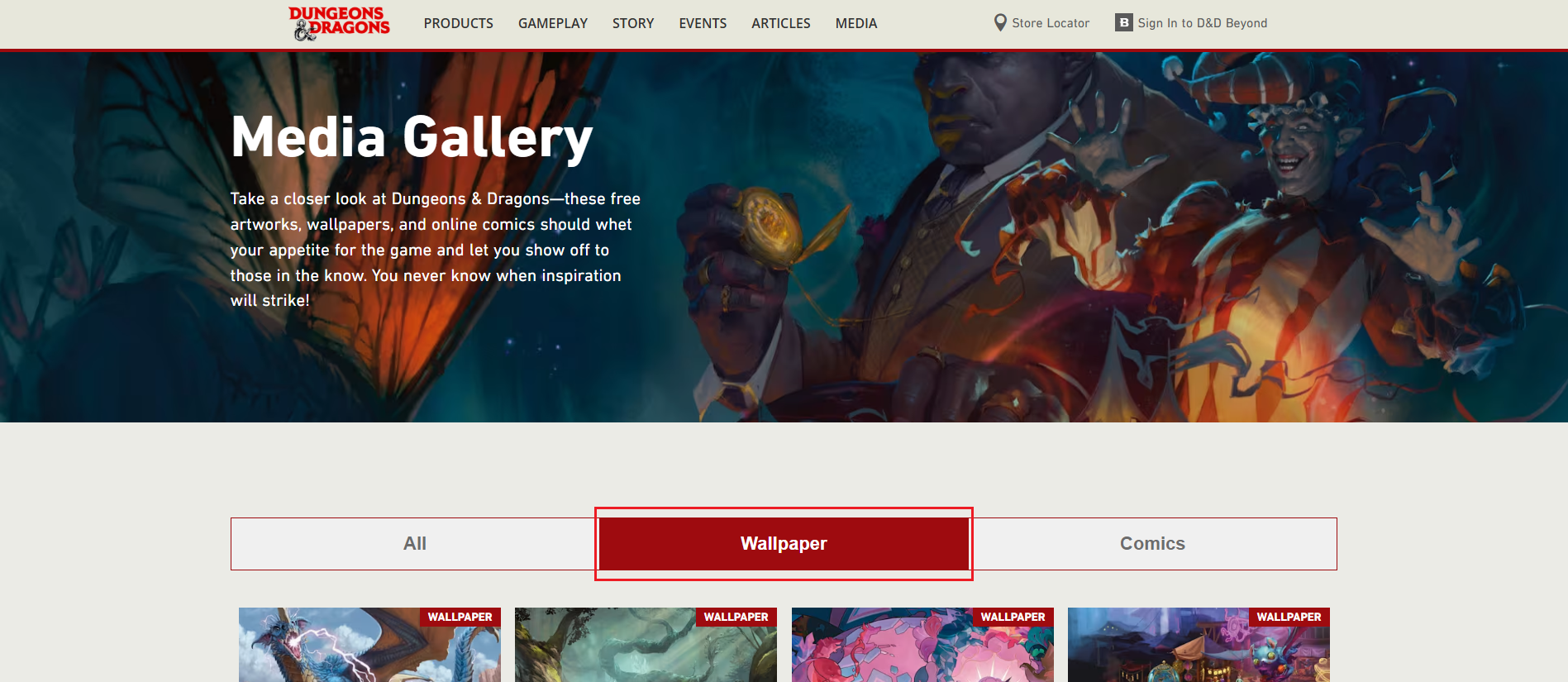 fondo de pantalla del logo dnd