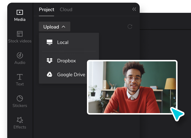 Upload Module of CapCut Commerce Pro