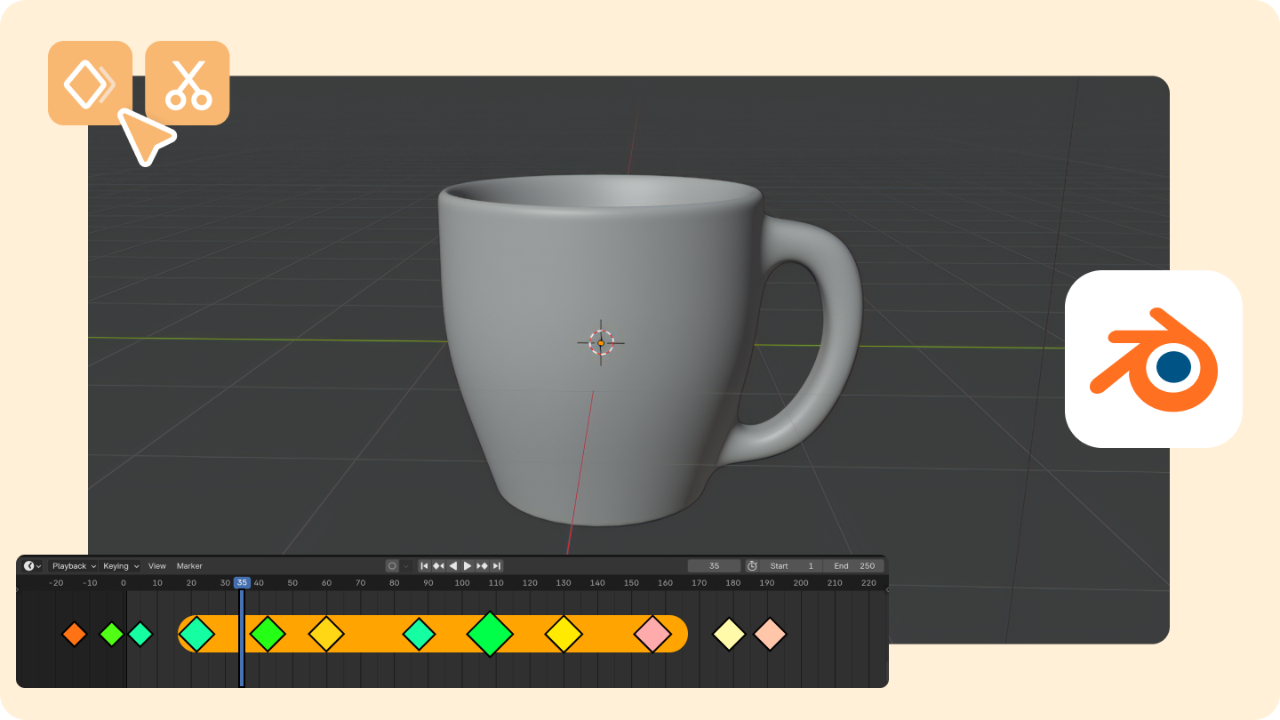 ai design for Blender