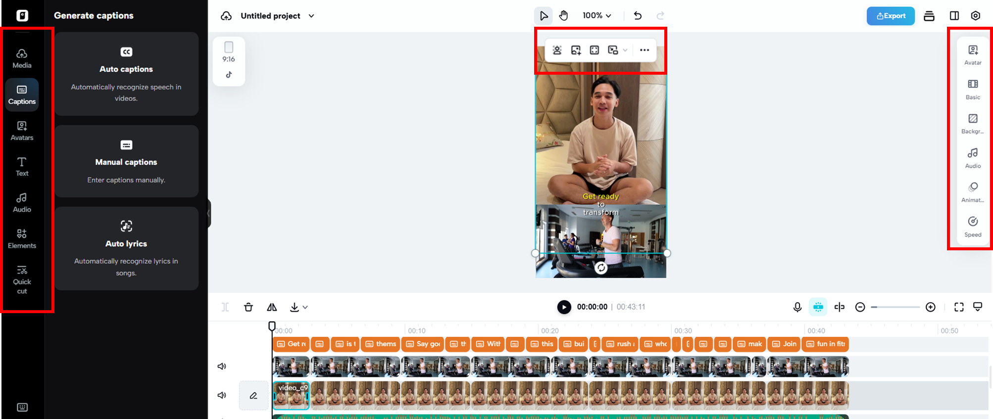 Samantalahin ang mga advanced na tool sa pag-edit ng video ng Pippit.