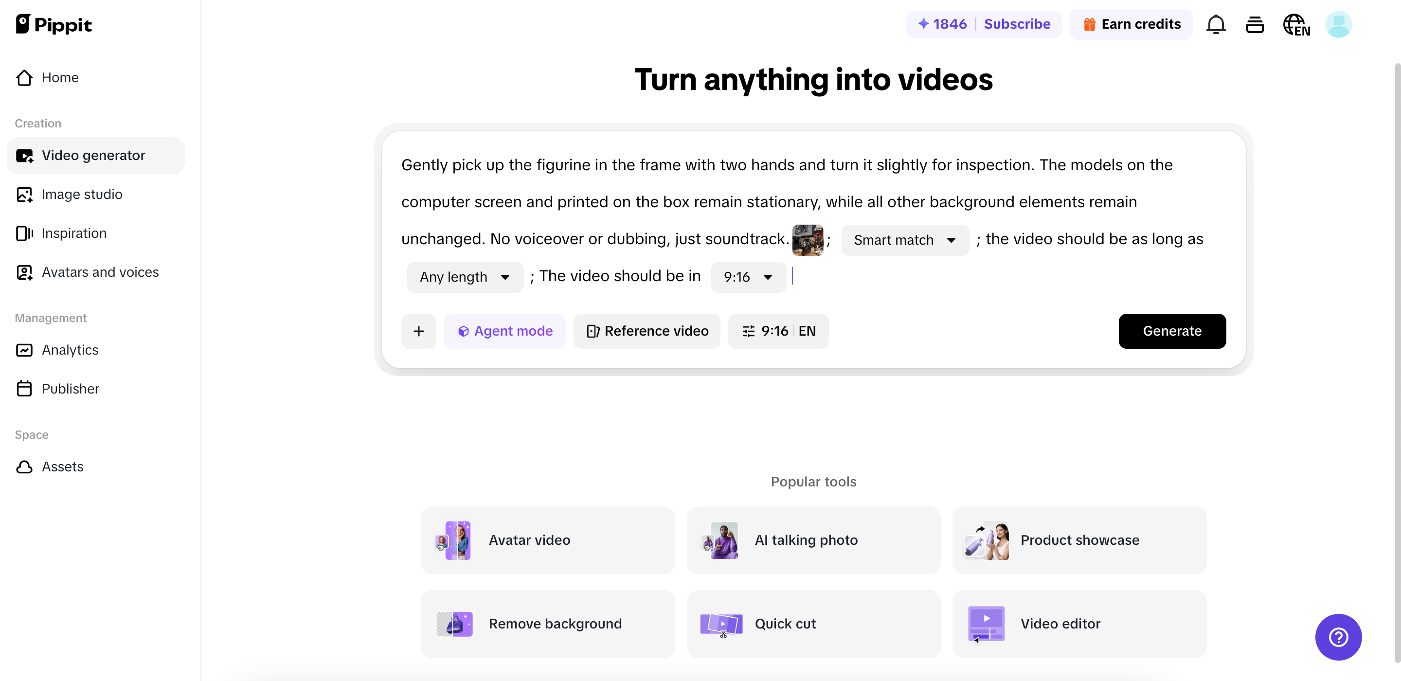 Convert image to video