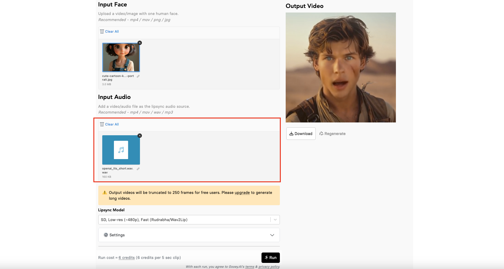 lip sync 3D animation