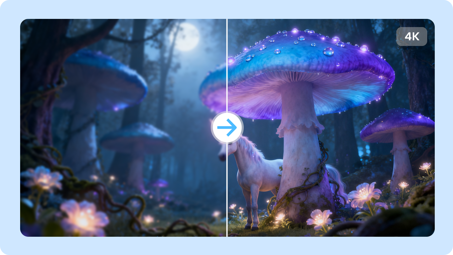 ai upscaling video online free